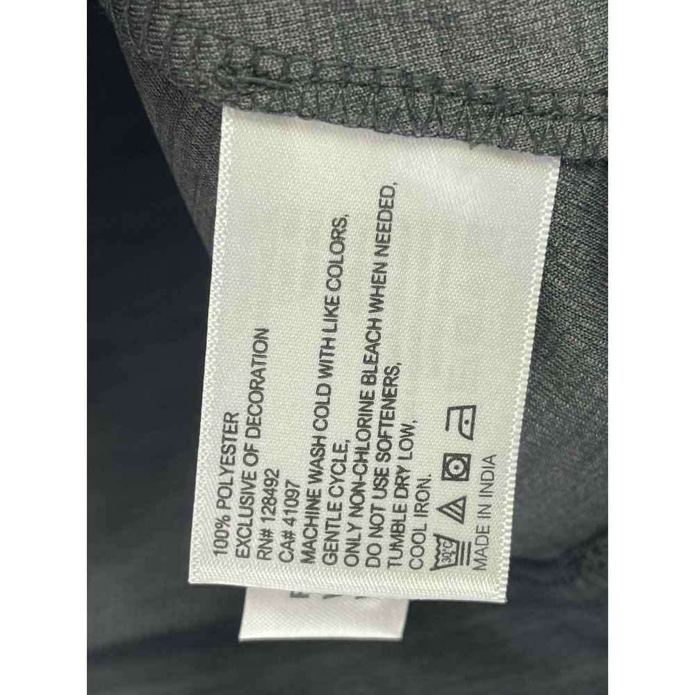 Greg Norman Womens Sz Medium Charcoal Color1/4zip Pullover Golf  Shirt (C20)NWTs - Picture 5 of 7